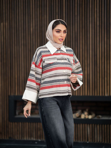 کت طرحدار ترکیبی