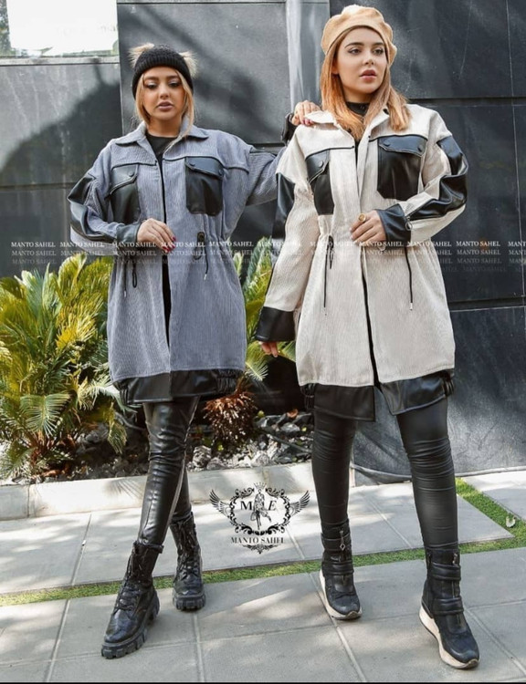 کاپشن گرم دخترانه مخمل