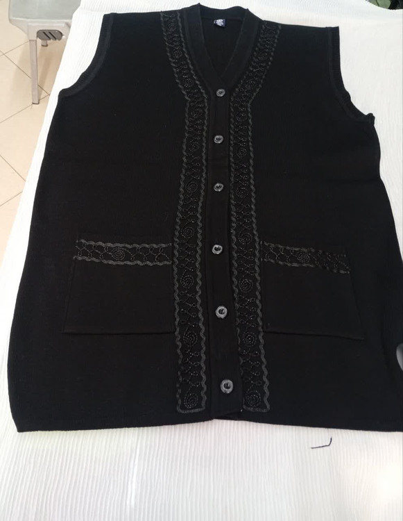 جلیقه بافت زنانه