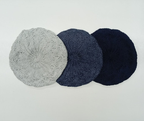 کلاه بافتنی گرد فرانسوی