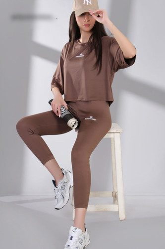 ست کراپ لگ باشگاهی BALENCIAGA